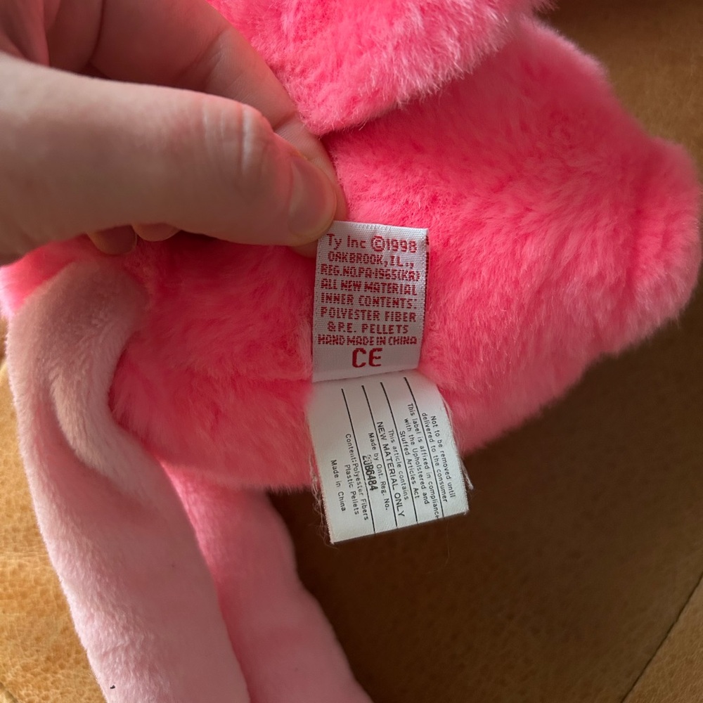 2/$20❤️- TOY | Ty Beanie Buddy Collection Pinky the flamingo - Picture 3 of 5